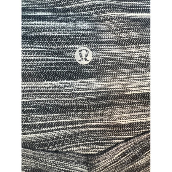 Lululemon Align Crop 21" Cross
Waist Space Dye Herringbone Heather Black Size 12 - Picture 7 of 9